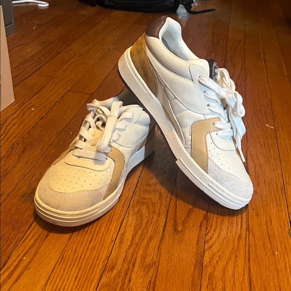 Palm Angels University Sneakers Brown Tan Cream White Beige